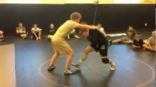 Bulls Eye Double Leg Takedown