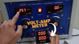 How to use Digital Panel Meter? | How to use Digital Volt-Amp Meter? | Digital volt Ampere meter