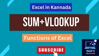 Sum+Vlookup in Excel