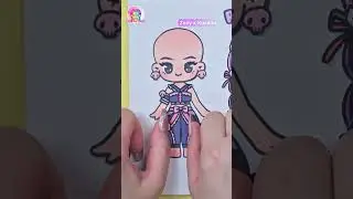 Kpop Demon Hunters Sticker Book DIY #zoey #kuromi