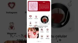 🍓 Personaliza tu celular con una sola app! ✮ ⋆ ˚｡𖦹  #personalizatucelular #kpop
