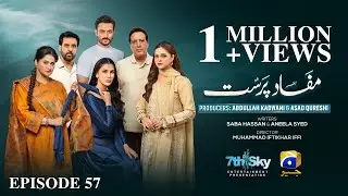 Mafaad Parast Episode 57 - [Eng Sub] - Nazish Jahangir Khan - Osama Tahir - 29th January 2026