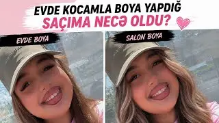 Murad saçıma rəng qoydu🤭😂