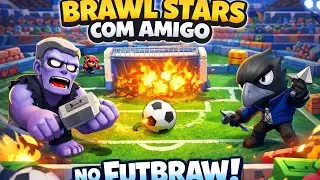 😱 Ninguém Segura Essa Dupla no FUT-BRAWL! Frenk & Corvo em Ação ⚽🔥
