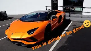 Seeing my First Ever Lamborghini Race Car in Person Dealership Adventures
