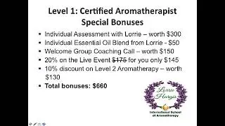 Learn  Step by Step  How to Become A Certified Aromatherapist! Plus Live Q &A EV