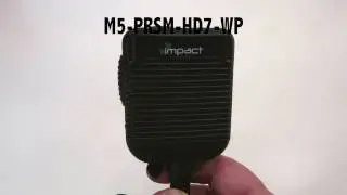 Impact M5 PRSM HD7 WP Water Proof Speaker Mic