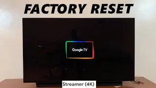 Как сбросить настройки Google TV Streamer к заводским