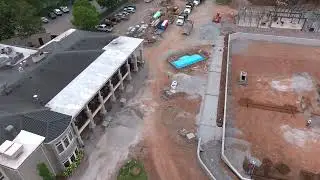 Hillwood bag drop area and driving range front to back