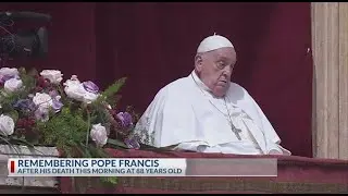 Local religious leaders react to Pope Francis' death😥
