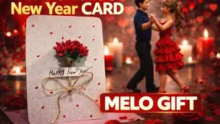 Handmade Romantic New Year Card ❤️ | DIY Love Gift That Melts Hearts