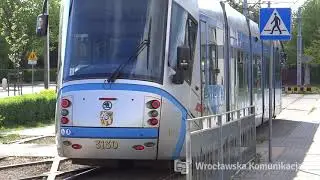 Tramwaje i autobusy na wrocławskim Gaju