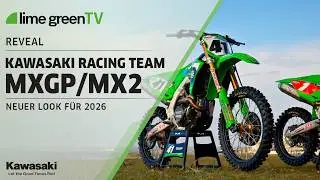 Bereit f&uuml;r die Saison 2026: Das Kawasaki Racing Team MXGP / MX2 Trio