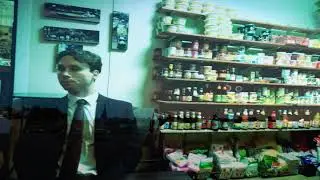 Under the coke sign - on Whistles (Boards of Canada cover)
