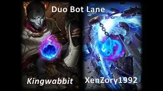 Preseason DUO BOTLANE Summon Aery Xerath Arcane Comet Jhin Ft KingWabbit fastest Game ever in Ranked