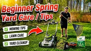 DIY Spring yard care tutorial (simple no fancy tools required)