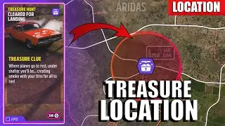 Forza Horizon 5 TREASURE HUNT CLEARED FOR LANDING - Chest Location (Summer Season)