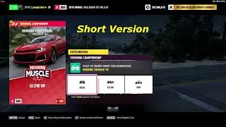 Forza Horizon 5 Series 19 Spring - Glow Up - 2015 Dodge Challenger Hellcat - Short Version