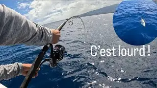 P&ecirc;che R&eacute;union - D&eacute;part en DIRECT Bonite Thon Jaune et Banane au vif