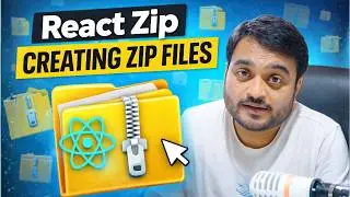 Day-97/100 React JSZip Tutorial || Create Zip Files || React NextJS Tutorial for Beginners in Hindi