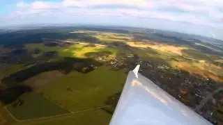 Wenzendorf HK36 Super Dimona Motorsegler Rundflug | GoPro