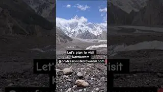 Let's plan to Trek there🏔️#trekking #climbing #adventureawaits #viral #karakoramrange#foryou #fypシ