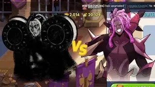 dark choco cookie vs purple yam cookie (Cookie run kingdom)