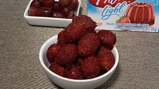 Uvas enchiladas sabor pica fresa