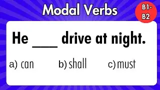 Modal Verbs Test