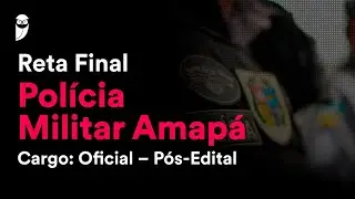 Reta Final PM Amap&aacute; - Oficial &ndash; P&oacute;s-Edital: L&iacute;ngua Portuguesa - Prof. Fabricio Dutra