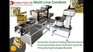 Condom packing machine