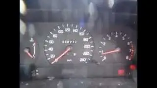 V16871 VOLVO 850 2.5 B5252S AUTO 1995 ENGINE TESTING