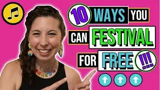 How To Attend Music Festivals For Free *10 Examples*