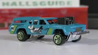 2017 Hot Wheels K Case Super Treasure Hunt #238 Cruise Bruiser