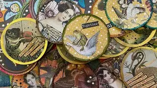 Artist trading coins (the Graphics Fairy images)