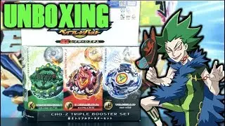 The Goofiest Beyblade Ever lol | Cho Z Triple Booster Set Unboxing