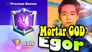 Sི Tི Aི Rོ&trade;️✨ NEW WORLD RECORD! 🏆 #1 Egor Mortar God Gameplays - Clash Royale