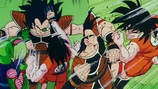 Goku & Piccolo vs Raditz (Japanese)
