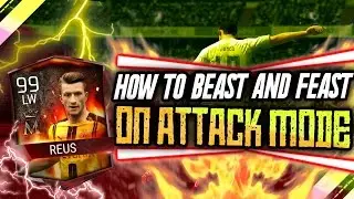 HOW TO BEAST AND FEAST ON FIFA 17 MOBILE ATTACK MODE!!!! #FIFA17MOBILE #FIFAMOBILE