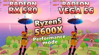 RADEON RX 580 VEGA 56&times;RYZEN5 5600X/fortnite chapter6 Simpsons/performance/FPS TEST/フォートナイト/2025