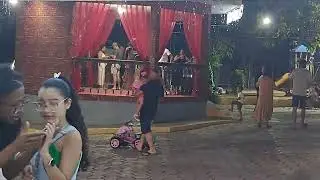 Preparação para a festa natalina na cidade de catu Bahia. 