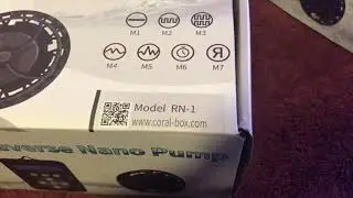 Coral Box Reverse pump nano