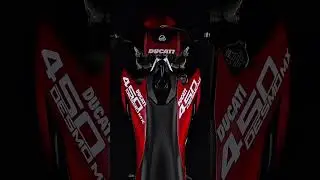 Ducati Desmo 450 MX &ndash; Off-Road Power Meets Italian Engineering#automobile #shortsyoutube