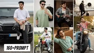 Top 160 + Aesthetic Boy's Prompt google gemini photo editing | google gemini prompts for boys