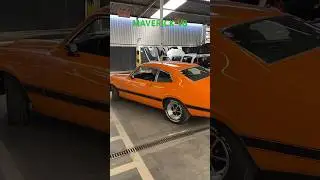 MAVERICK V8 1974 NA COR LARANJA