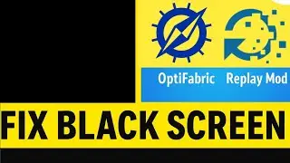 How to fix black screen in mojo launcher and use optifabric with replay mod
