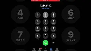 My phone number
