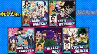 My Hero Academia Q&A Panel | Camie, Shota, Mt. Lady, Izuku, Overhaul Voice Actors [Galaxycon OKC 25]