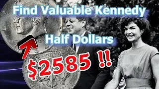 Kennedy Half Dollars Worth Money - 1964 Doubled Reverse Variety