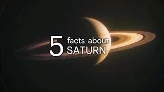 5 interesting facts of 𝕾𝖆𝖙𝖚𝖗𝖓 (the ringed Gas Giant Planet)
